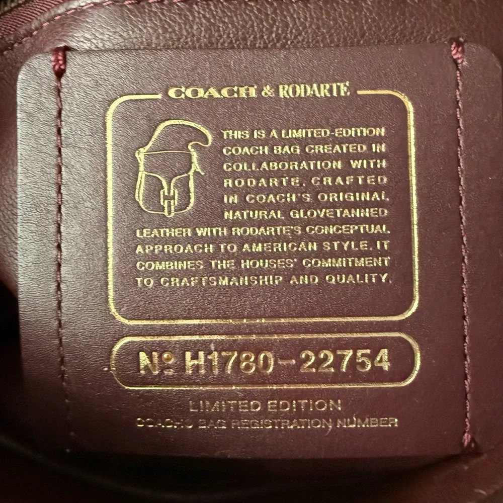 Coach Rodarte Courier Shoulder Bag - Picture 9 of 11